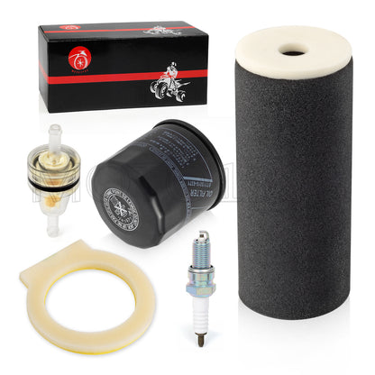 Air Filter Cage Guide Oil Filter Cap Kit for Yamaha Grizzly 660 (2002–2008)