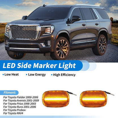 LED Side Fender Marker Light for Toyota Fielder (2000–2006) 2 pcs