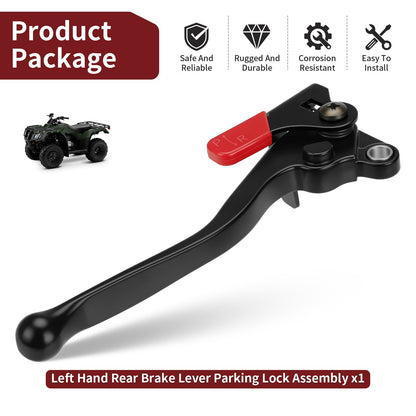 Left Hand Rear Parking Brake Lever for Honda Foreman Rubicon 500 (2015–2019)
