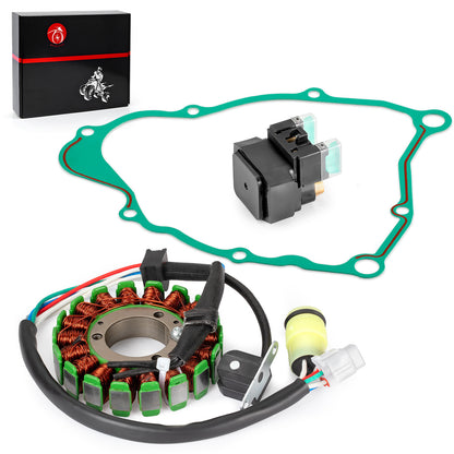 Stator with Starter Relay for Yamaha Bear Tracker 250 (2001–2004)