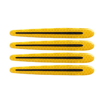 Carbon Fiber Door Handle Reflective Stickers for Universal Cars