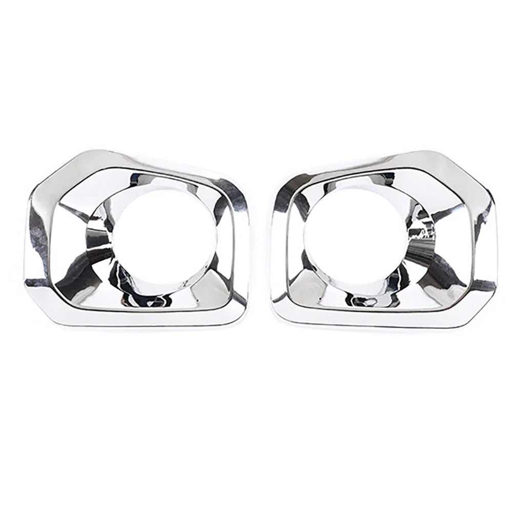 Chrome Front Bumper Grille Fog Light Covers for Toyota Tacoma (2016-2023)