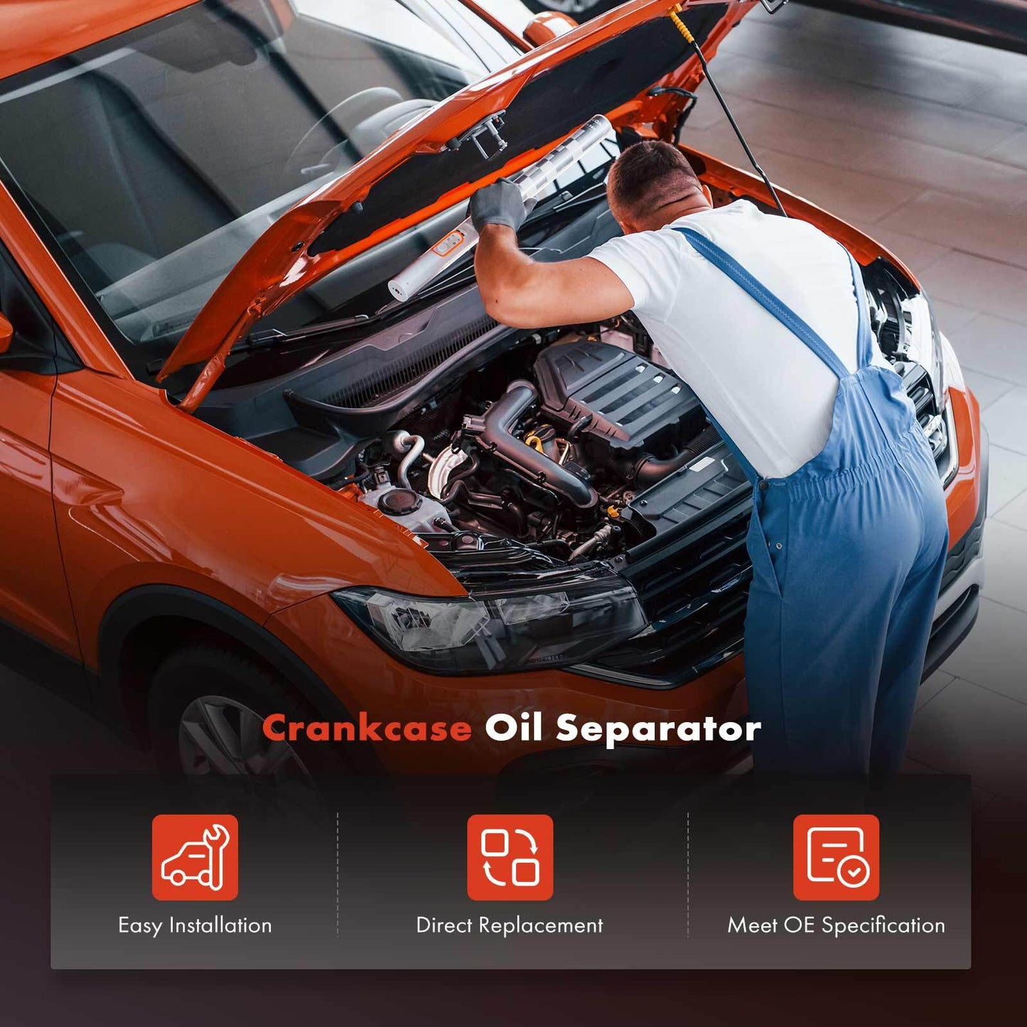 Engine Oil Separator for Porsche Cayenne Panamera (2010–2018)