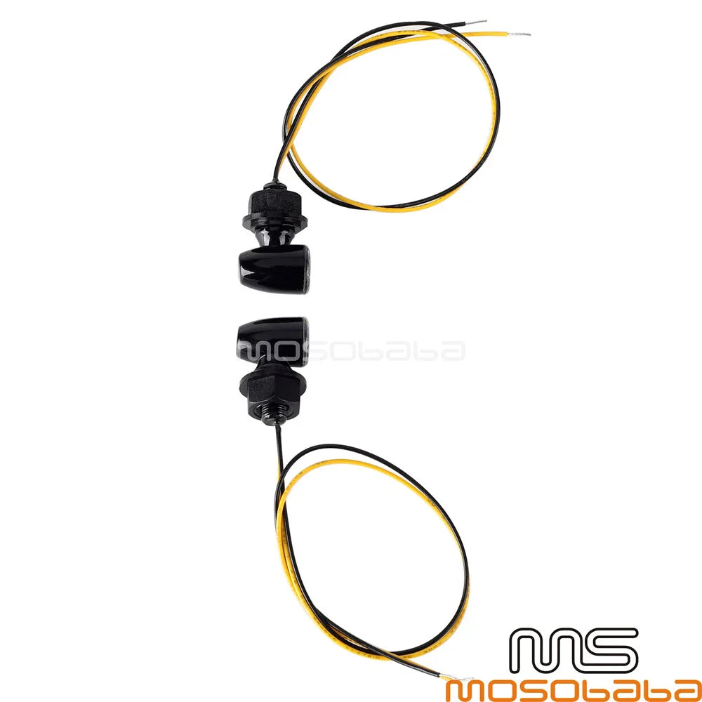 Mini LED Turn Signal Blinkers Lights for Honda Kawasaki Yamaha Suzuki