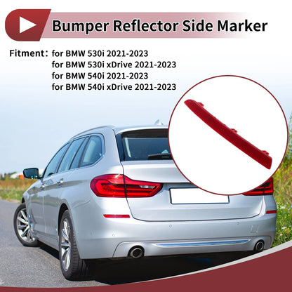 Rear Left Bumper Reflector No.63149463763 for BMW 530i (2021–2023)