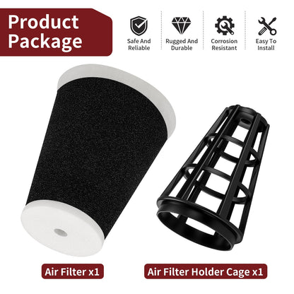 Air Filter and Cage Kit for Yamaha BW200 (1986–1988)
