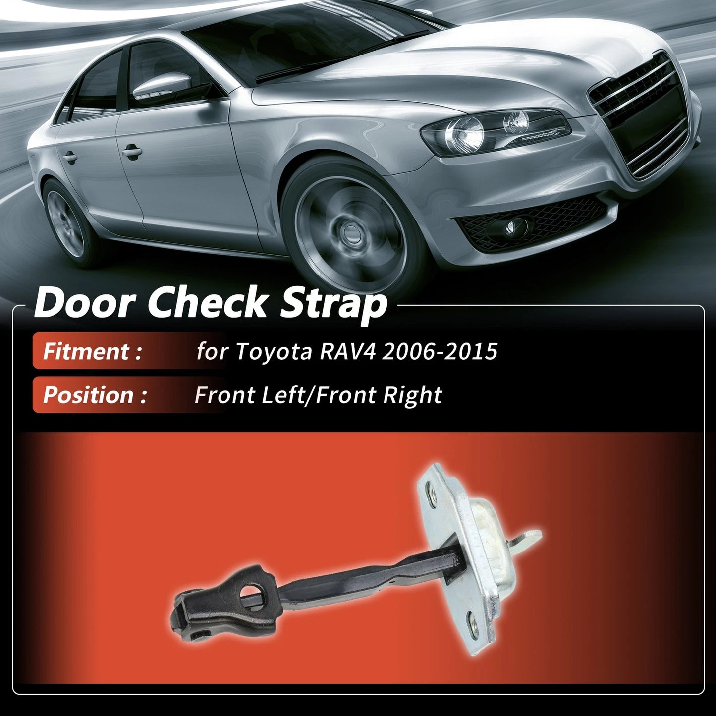 Set of 2 Door Check Straps for Toyota RAV4 (2006–2015) 686100R020