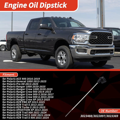 Oil Dipstick No. 3023488 for Polaris ACE 900 (2016–2019) Black 1 Pc