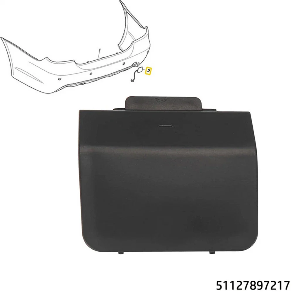 Rear Bumper Tow Hook Cover for BMW E60 5 Series M Sport (2003-2010)