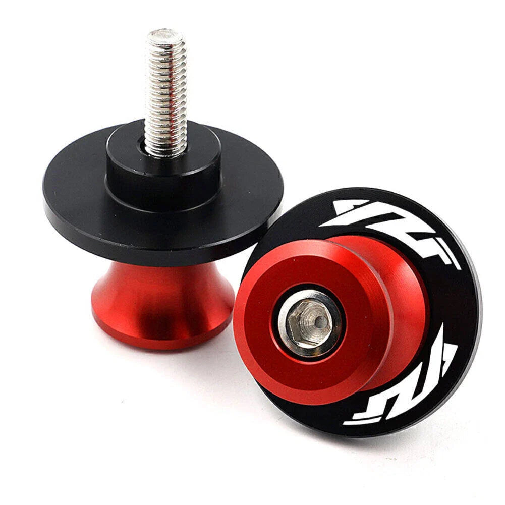 CNC Red Swingarm Spools Slider Screws M6 for Yamaha YZF R1 R3 R6