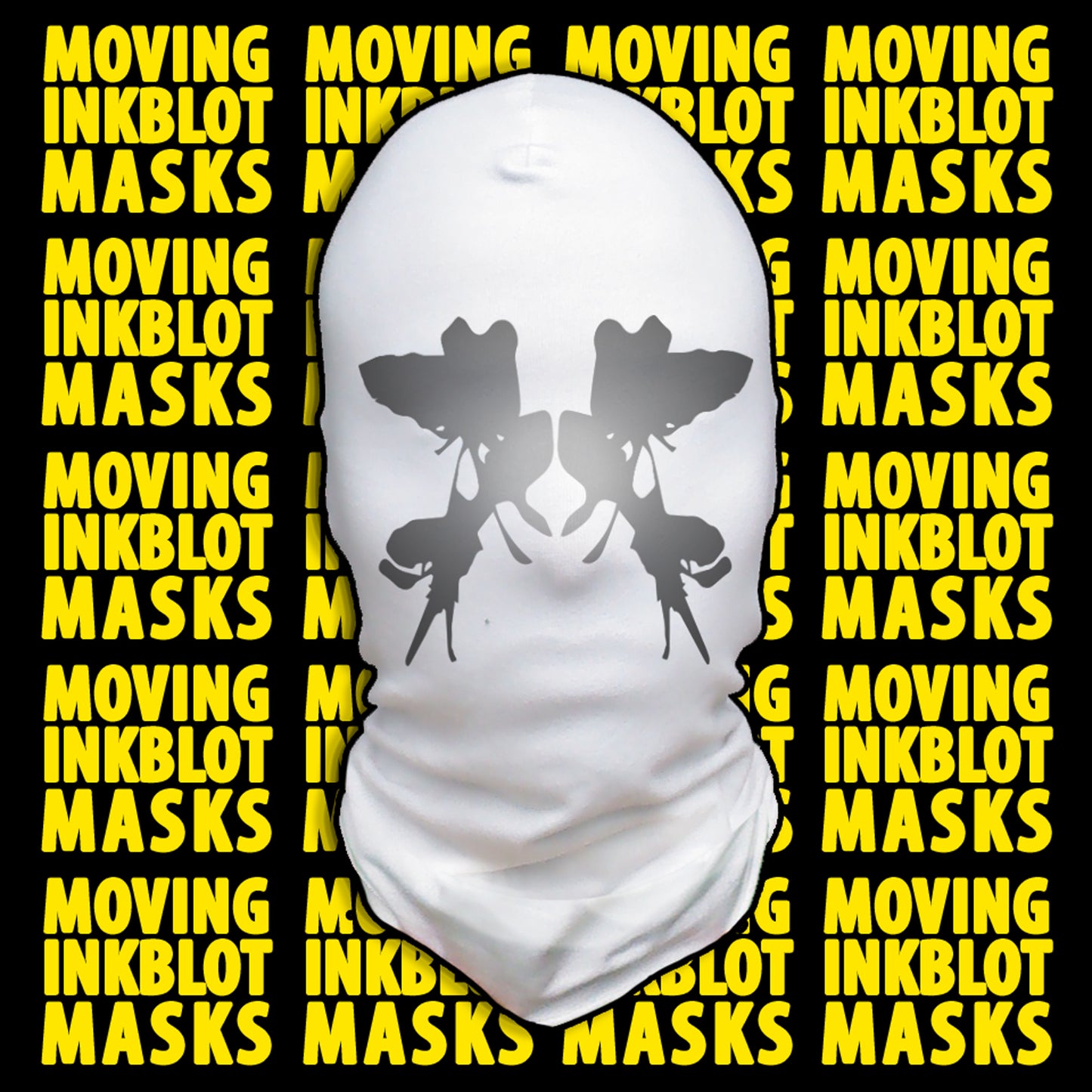 Rorschach Moving Inkblot Mask for Halloween Costume (2023)