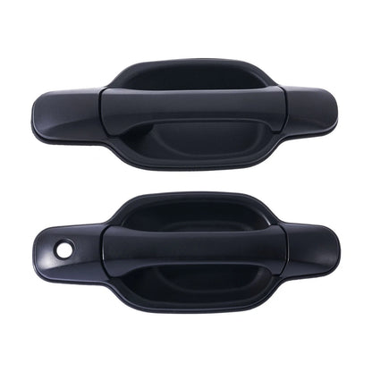 2pc Outer Door Handle Black for Isuzu D-Max (2006–2012)