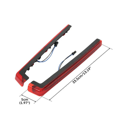 LED Brake Tail Light Side Marker for Harley King Trunk Touring (1997-2008)
