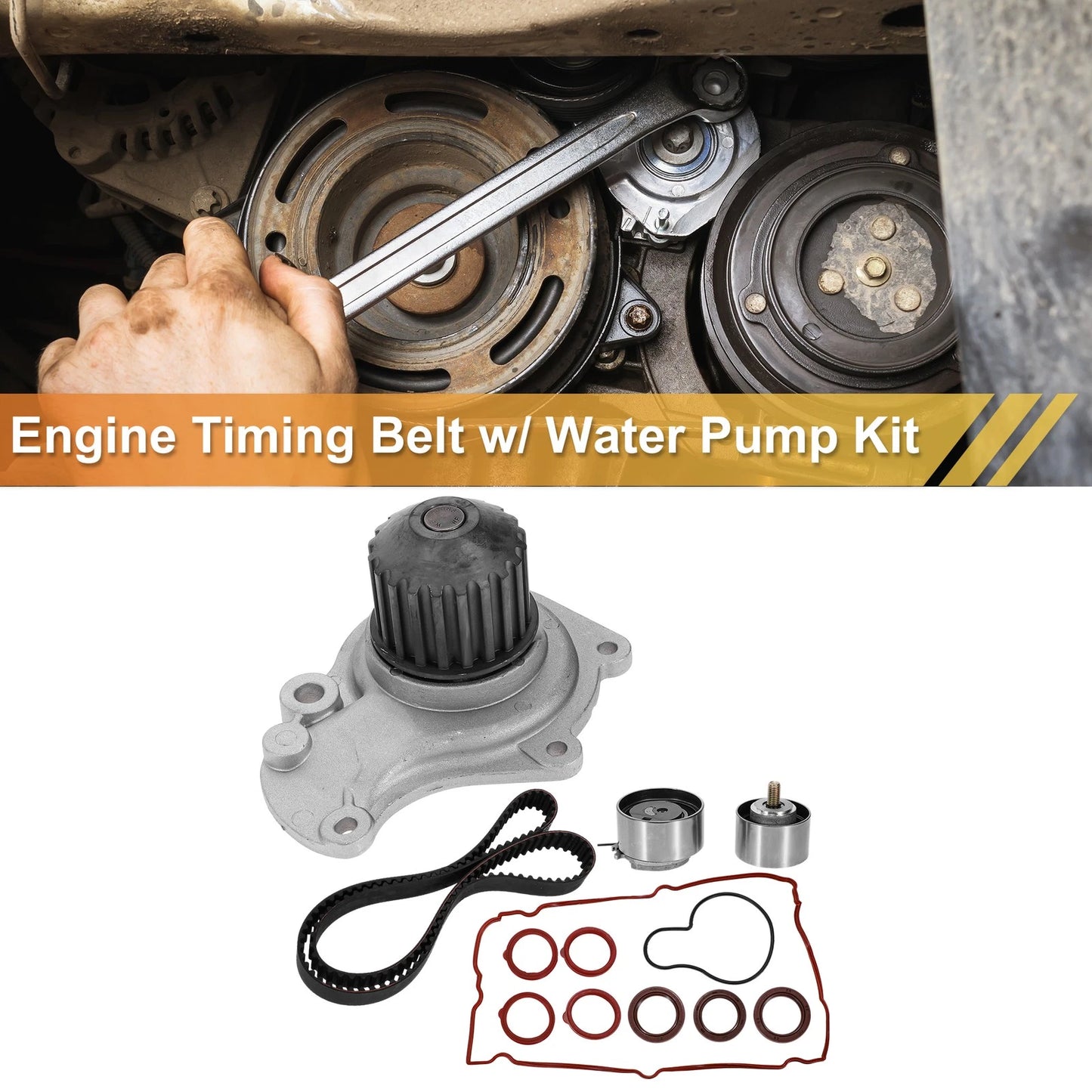 Timing Belt Water Pump Kit for Chrysler PT Cruiser (2003–2010) No.TCK265/TCK265P