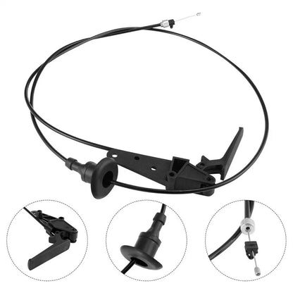 Bonnet Release Cable & Latch for Peugeot Partner, Citroen Berlingo (2008-2018)
