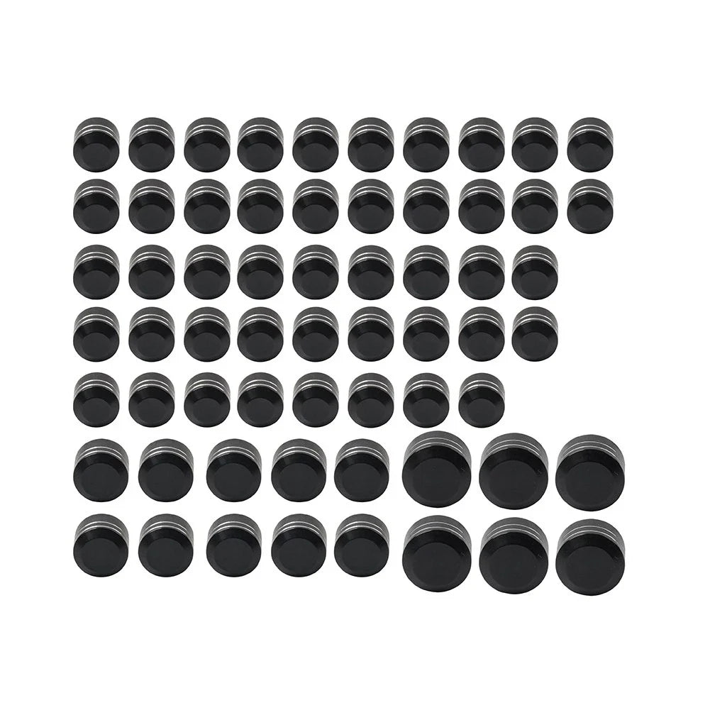 62X Engine Bolt Caps Cover Kit for Harley Road King Street Glide (2007-2016)