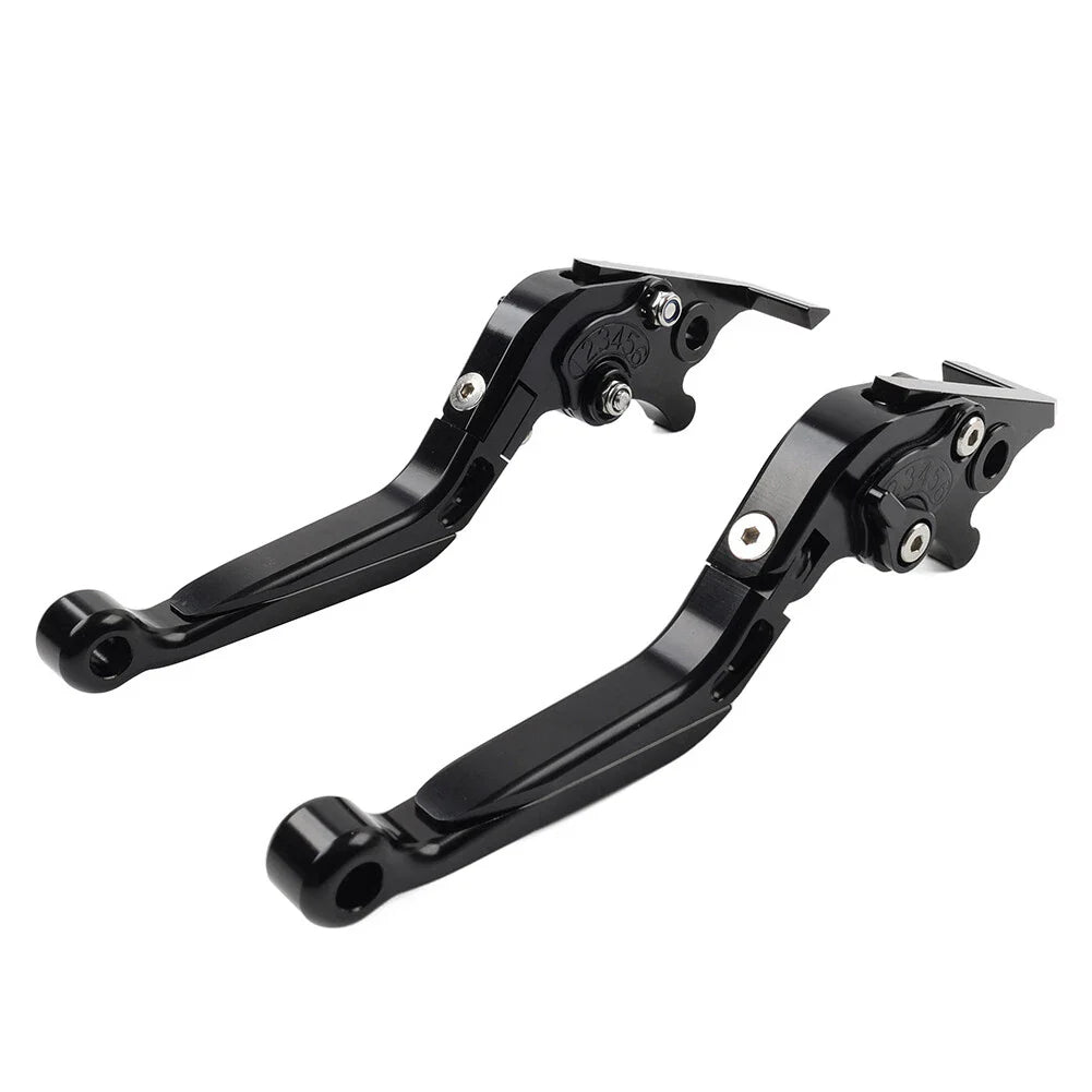 Black Extendable Brake Clutch Levers for BMW F800GS/Adventure, F800R (08-18)