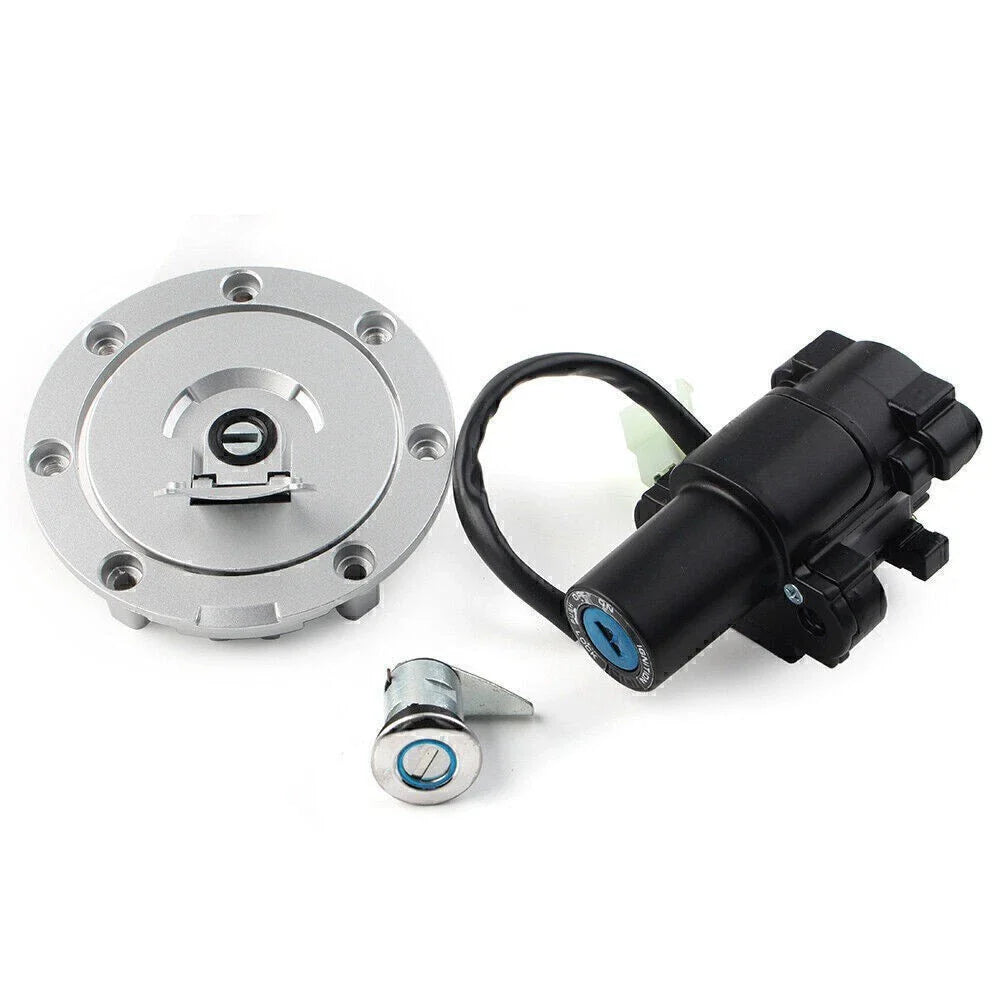 Ignition Switch & Fuel Gas Cap Cover Set for Honda CB500 CB600F
