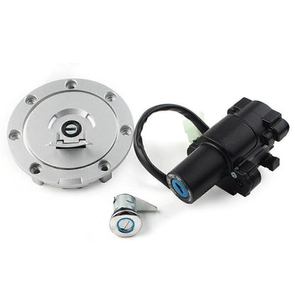 Ignition Switch & Fuel Gas Cap Cover Set for Honda CB500 CB600F