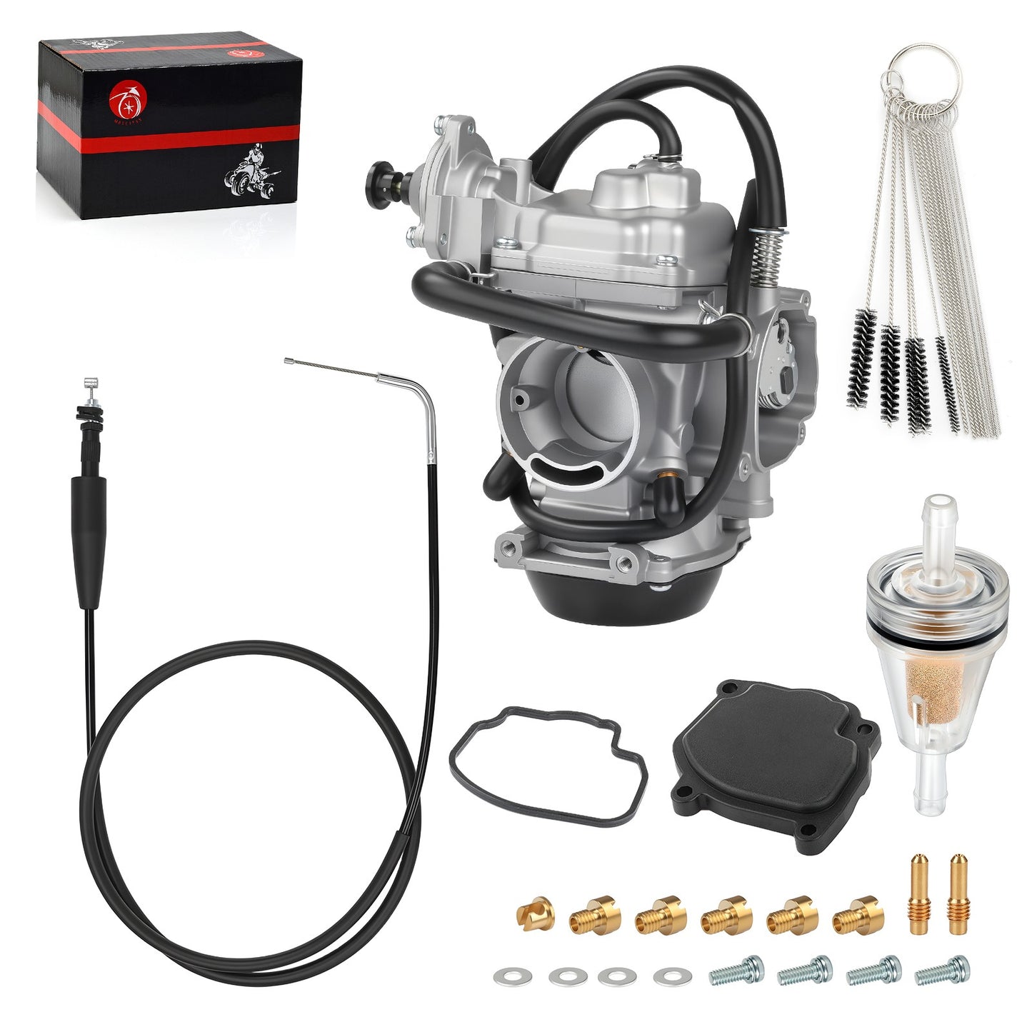 Carburetor & Throttle Cable for Arctic Cat 500 4X4 (1998–2000)