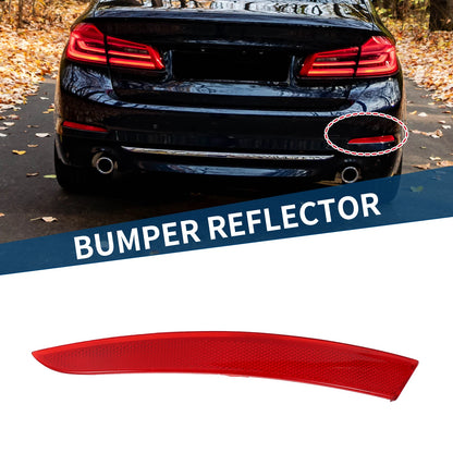 Bumper Reflector No. 63147318558 for BMW 535i GT (2014–2017) Red Right