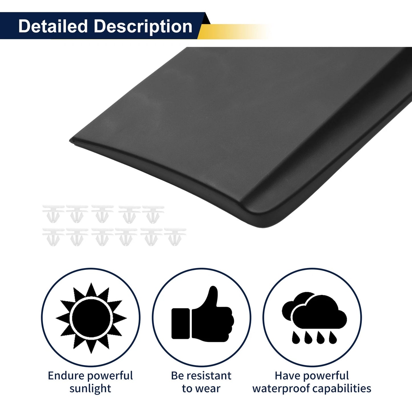 Door Side Lower Trim Garnish No.95351862 for Chevrolet Trax (2013–2020)