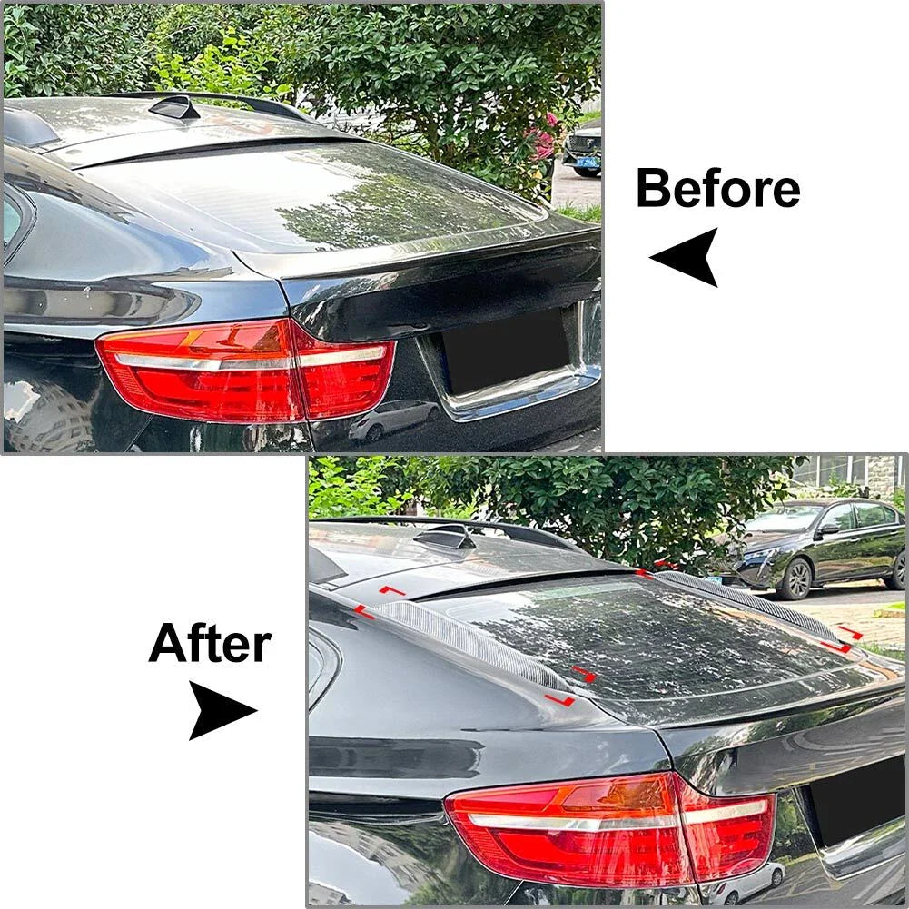 Rear Window Spoiler Lip for BMW X6 X6M E71 E72 (2008-2014)