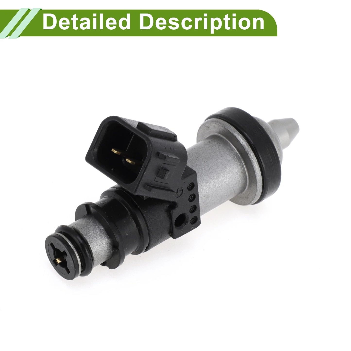 Fuel Injector No. 06164-PCX-010 for Honda S2000 (2000–2005) 1 Pc Black