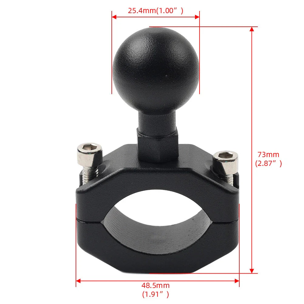 GPS Phone Holder Bracket Clamp Stand for Motorcycle Handlebar