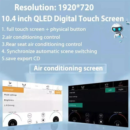 AC Control Touch Screen for Range Rover Vogue L322 V8 (2003-2010)