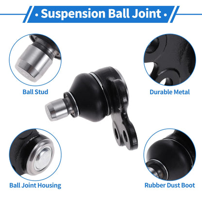 2 Pcs Front Upper Ball Joints for Buick Encore (2013–2022) MS50563/BJ55095XL