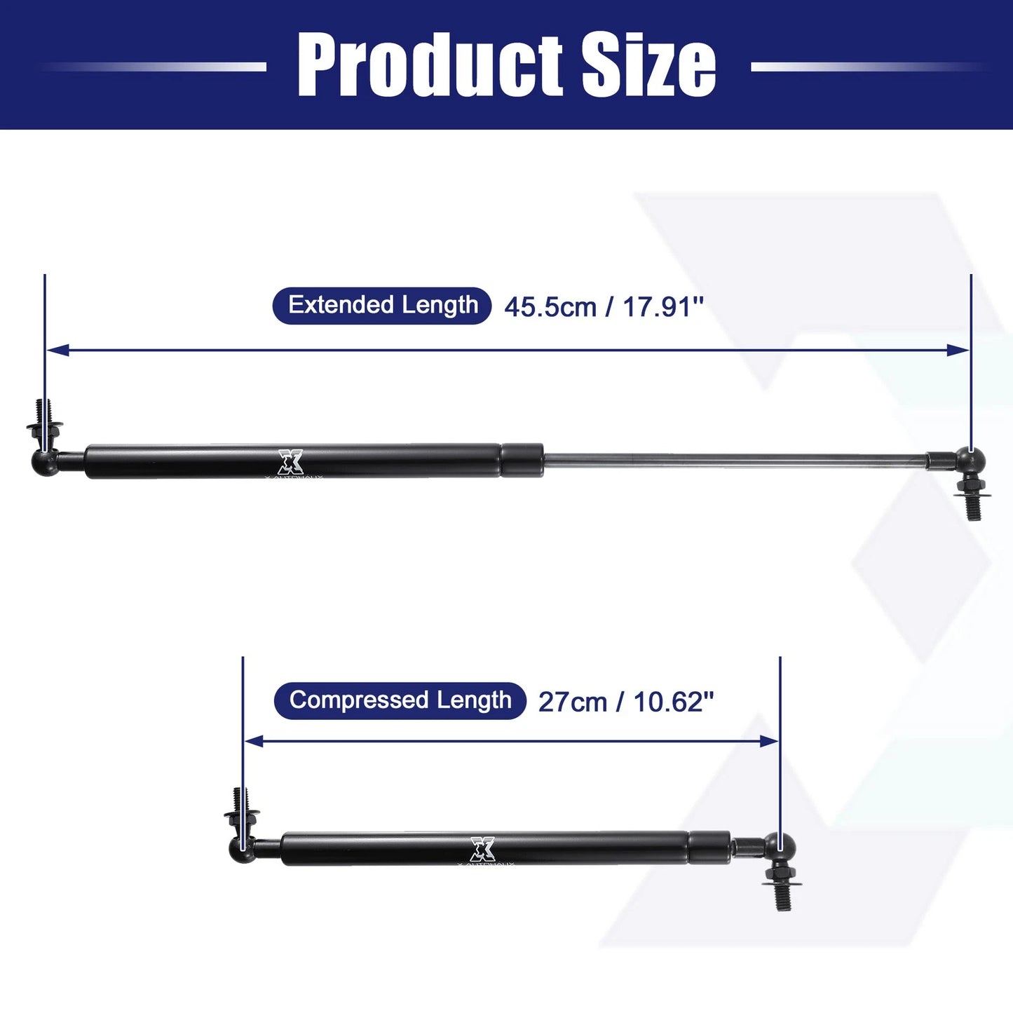2X Front Hood Lift Support for Toyota 4Runner (2003–2023) 5344069055 5345069055