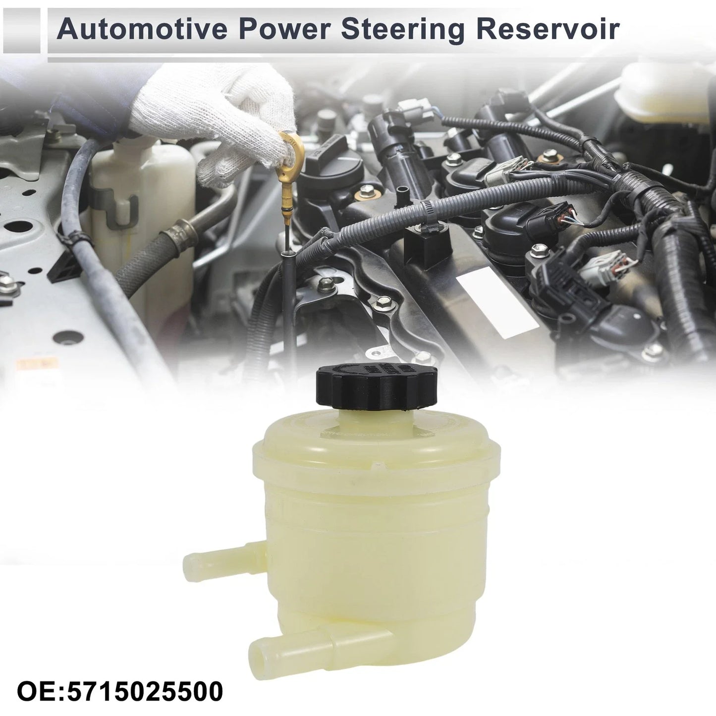 Power Steering Reservoir for Hyundai Accent (2001-2002) 1 x Beige