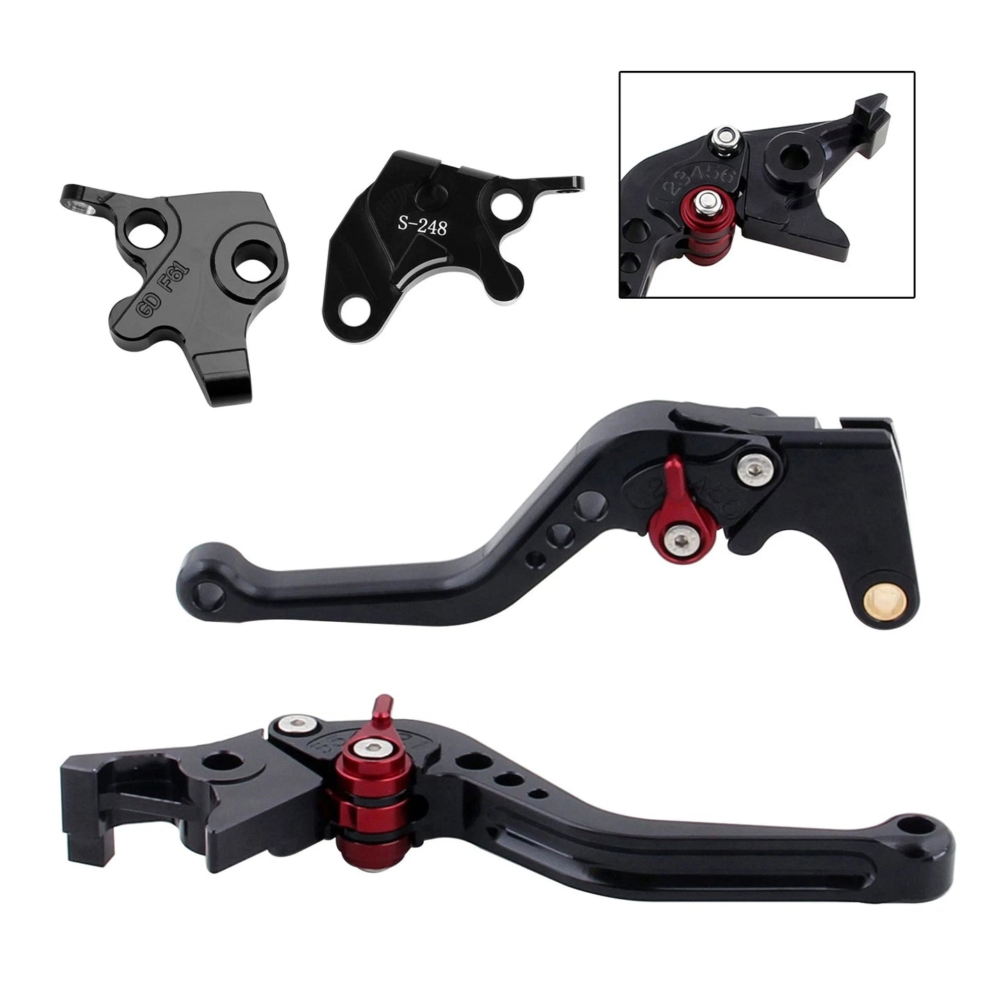 M48 Red Wheel Nut for Ducati 1098 1198 Panigale Diavel Multistrada (2007–2019)