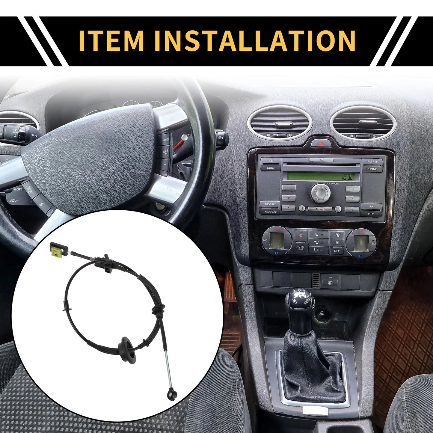 Transmission Gear Shifter Cable for Ford Expedition F150 (1997–1999)