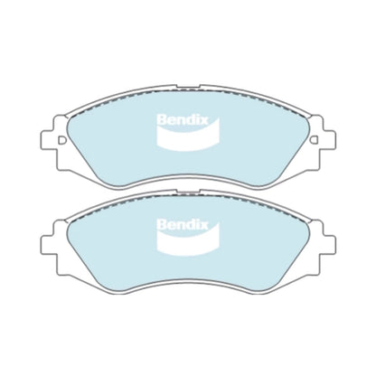 Set of 4 Bendix Front Disc Brake Pads for Daewoo Leganza (1997–2004)