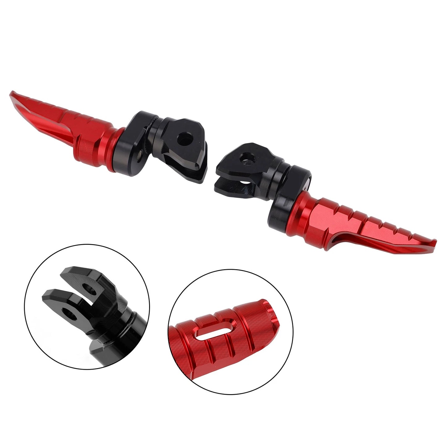 Avant repose-pieds pour Indian FTR1200 (2019–2025) - Rouge