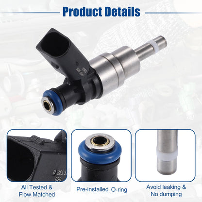 Fuel Injector Nozzle for VW Golf R 2.0L M/T (2012–2013) 06F906036F