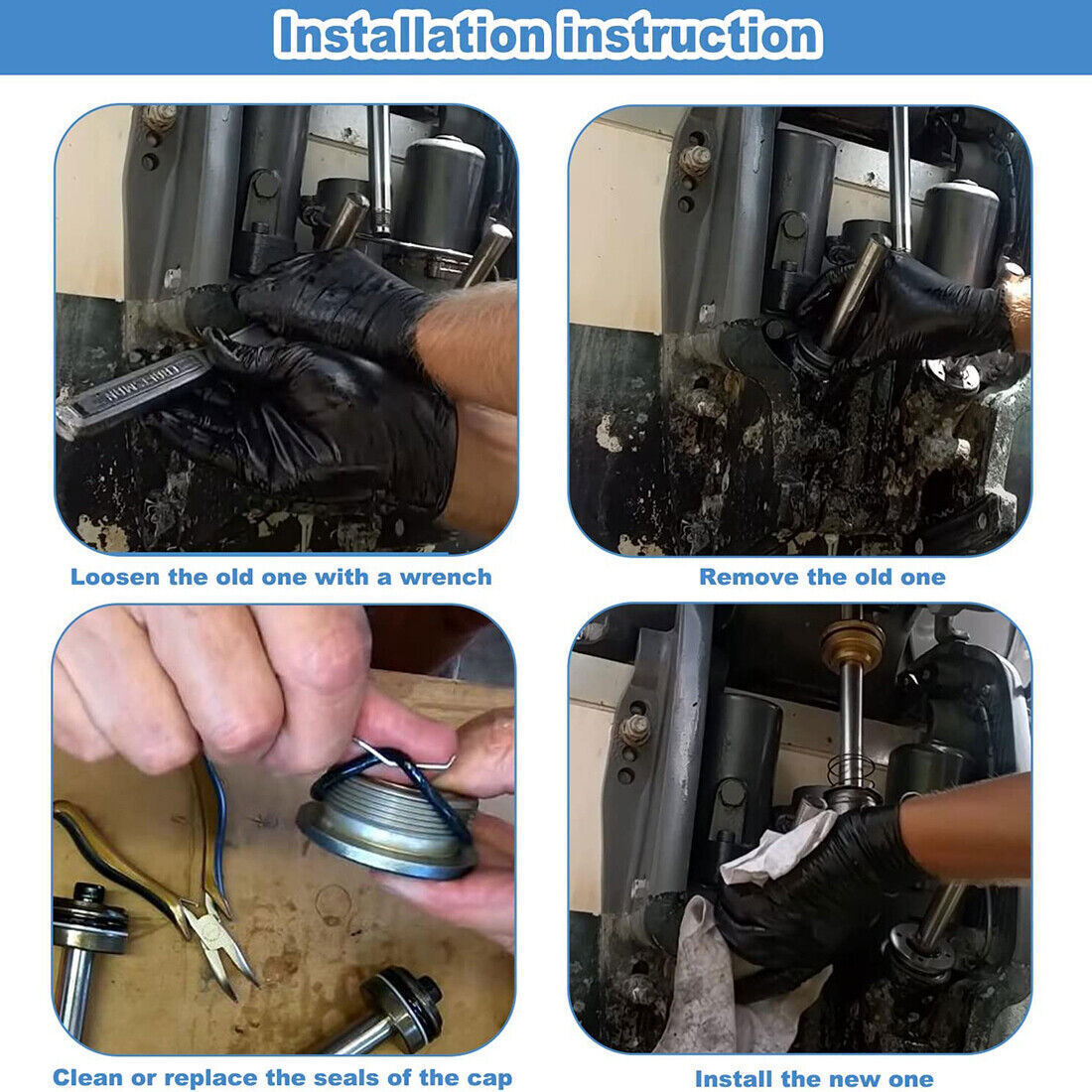 Trim Cap with Seal for Honda Outboard Motor (90-250HP)