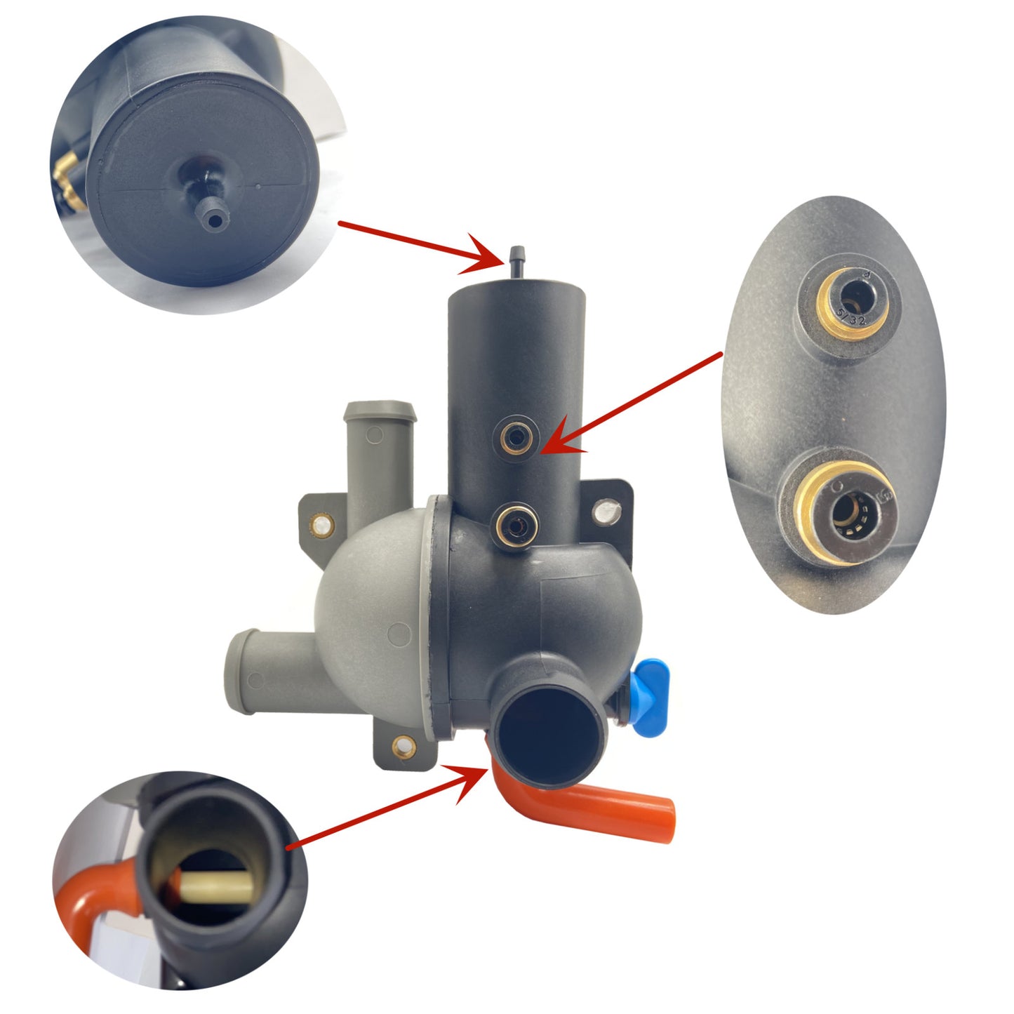 Water Distribution Housing for MerCruiser Stern Drives (4.3–6.2L)