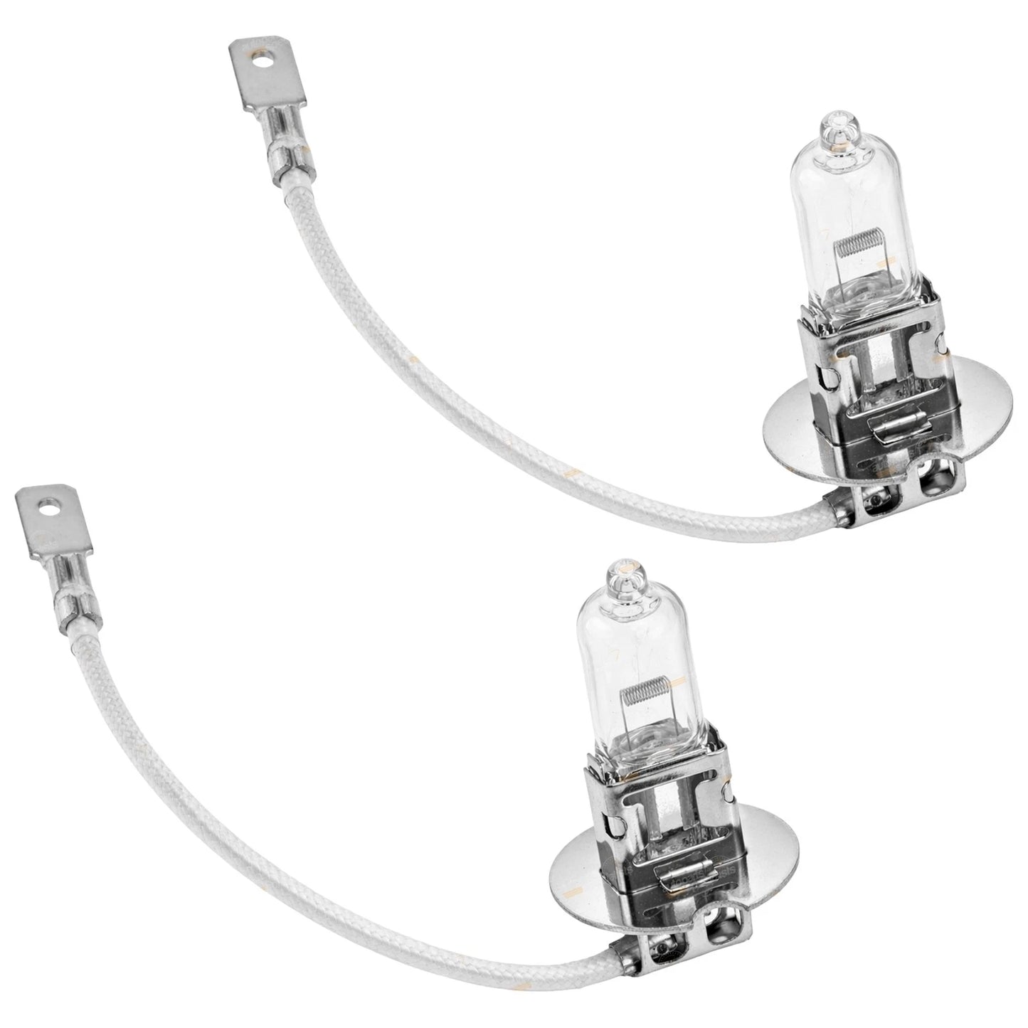 2X H3 Halogen Bulbs for Headlight (12V 100W)