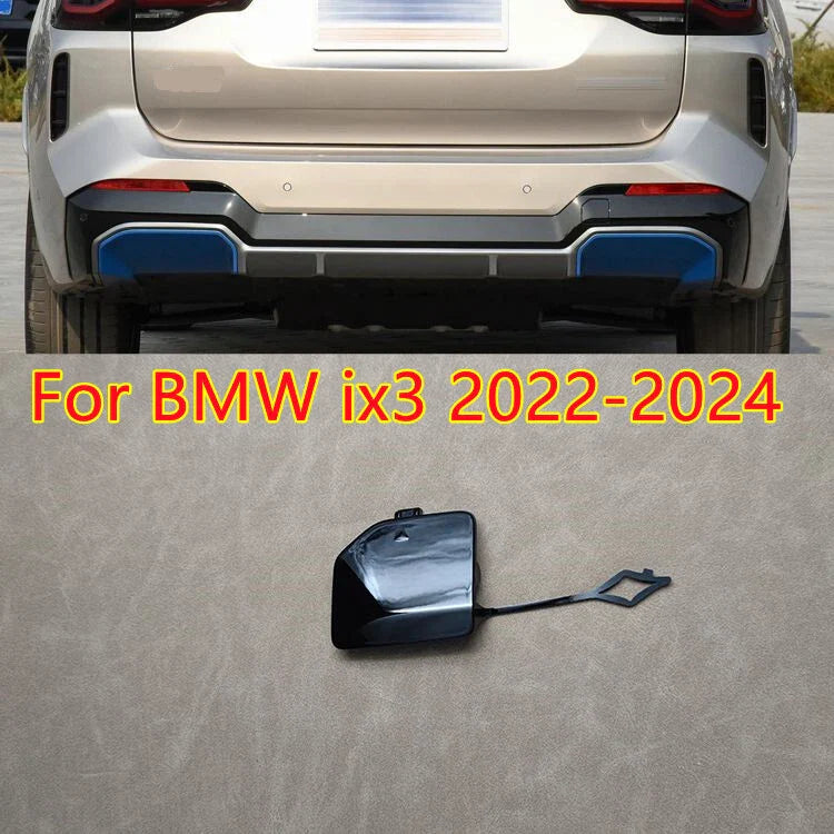 Rear Bumper Tow Hook Eye Cover Cap Lid Replace for BMW iX3 (2022–2024)