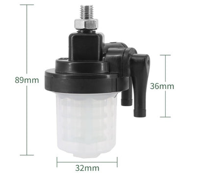 2X Fuel Filter for Yamaha 2-Stroke Outboard (5-90HP)