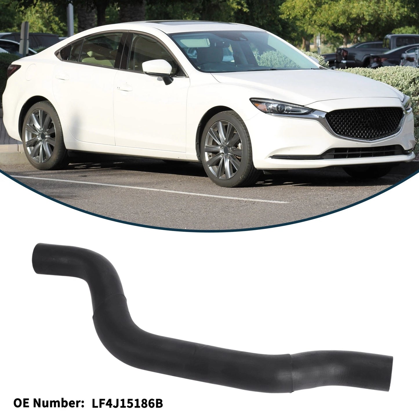 Radiator Hose No.LF4J15186B for Mazda 6 (2007–2013) Upper Hose