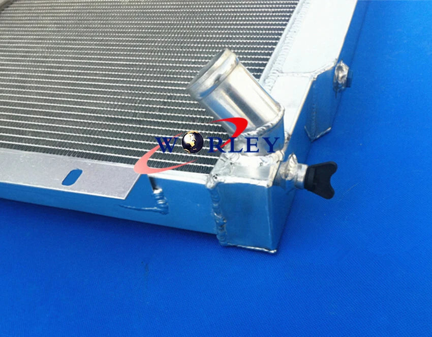 3 Row Aluminum Radiator with Fans for Jeep CJ5/CJ6/CJ7 (1970–1986)