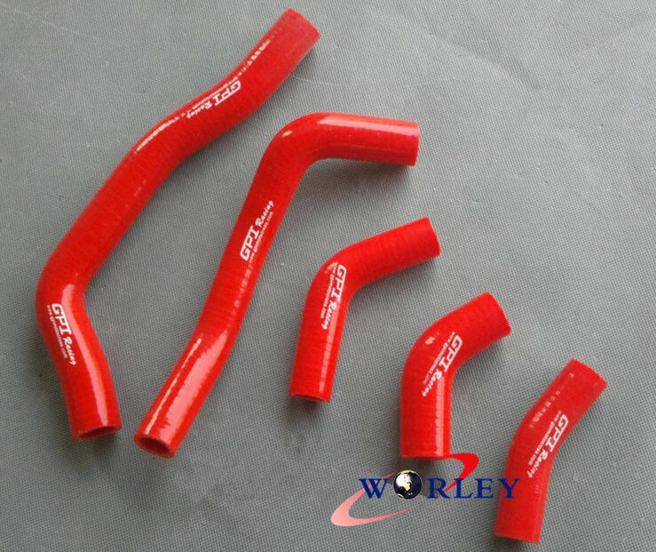 Silicone Radiator Hose for Honda CRF450R (2005) - Blue