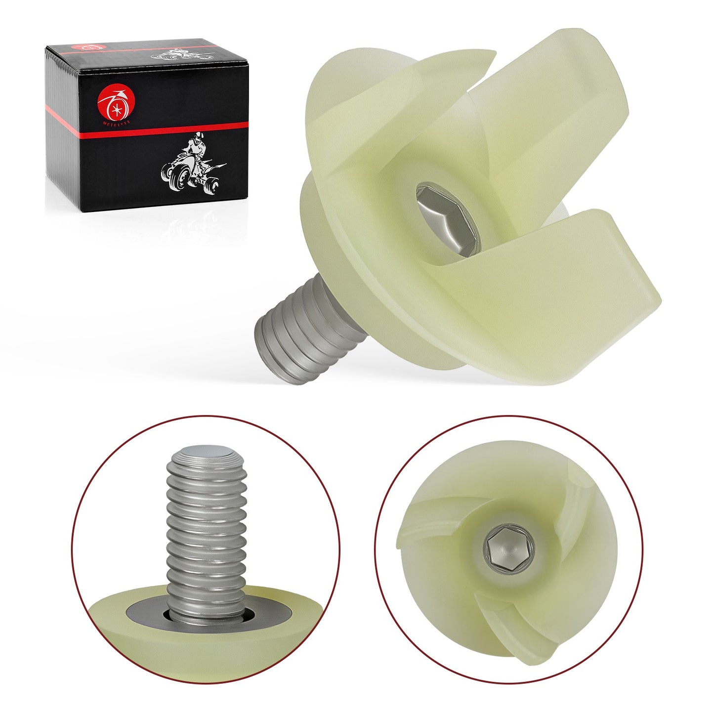 Water Pump Impeller Shaft for Suzuki RM125 (1986–2006)