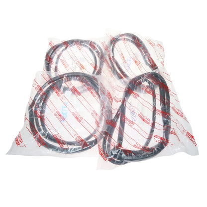 Rear Door Weatherstrip for Toyota Starlet Hatchback (1984–1989)