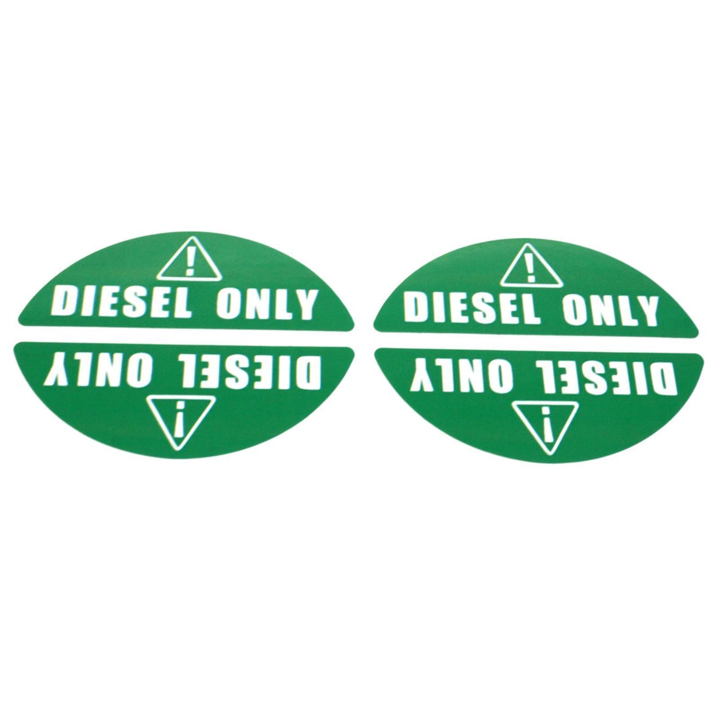 Diesel Only Sticker for Truck (0.82" x 2.17")