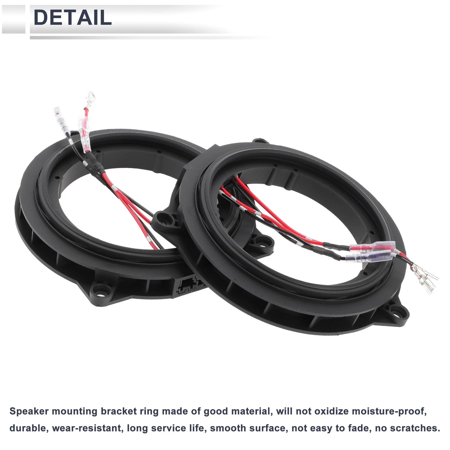 Set of 2 Speaker Spacer Rings for BMW 3.5" (Year Range Not Specified)